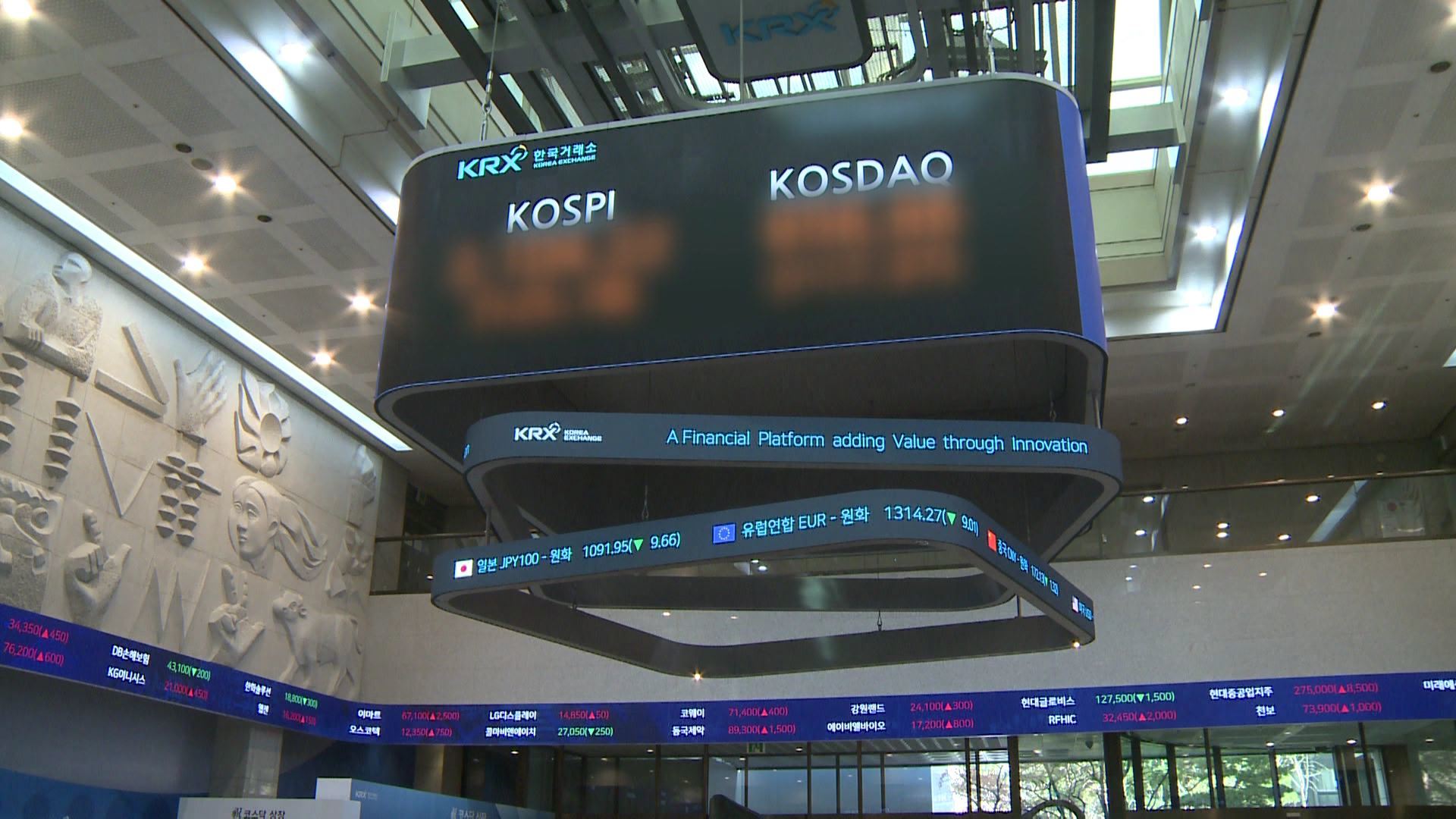 코스피·코스닥 하락 마감…기아차 주가 14% 급락 - SBS Biz